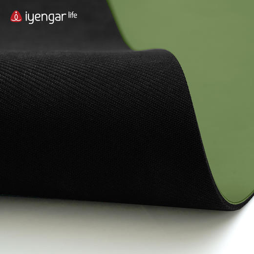 艾扬格 lifeA3093 曼陀罗体位线瑜伽垫 加宽  防滑防汗 土豪橡胶瑜珈垫 尺寸：185*68cm 4mm 商品图6