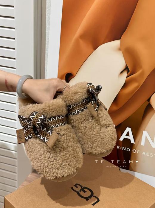 【女款】河南桑坡雪地靴 麦克斯卷毛拖鞋 35-40码 商品图1