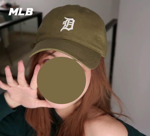 MLB男女情侣四季软顶复古棒球帽3ACP7701N 商品图1