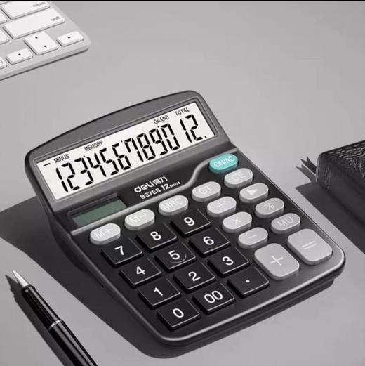 得力837系列桌上型计算器 （颜色随机） 商品图2