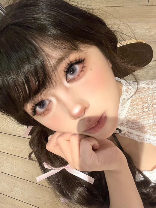 【大直径半年抛】LOVEIIKIRA-芋波波紫-14.5mm【半年抛 0-1000度 含有525/575】着色13.8mm 商品图1