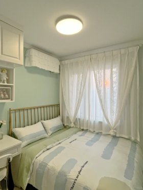 听了姐妹的劝，小房间这样装更显大❗