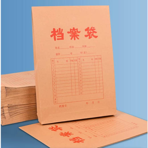和美 A4档案袋牛皮纸加厚纸质 商品图0