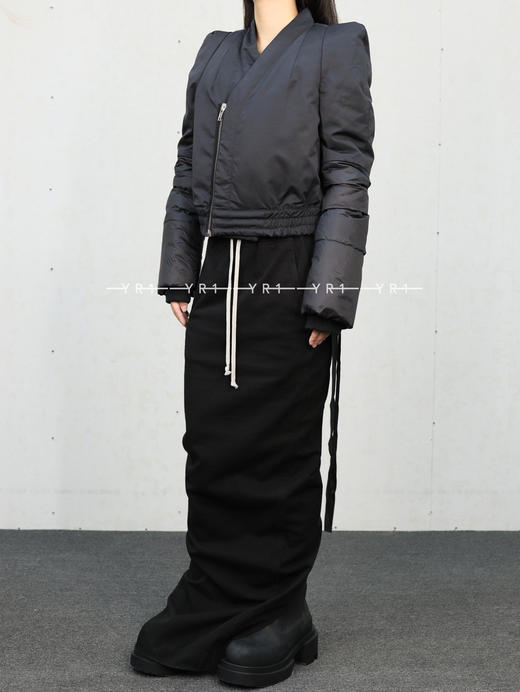 Rick Owens Drkshdw｜棉质锦纶罗缎和再生锦纶夹克 商品图3