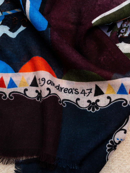 19 Andrea‘s 47 羊绒围巾 商品图5