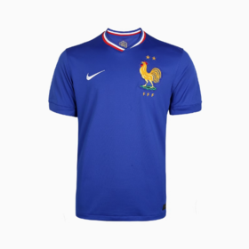 NIKE/耐克 FFF M NK DF STAD JSY SS HM 2024欧洲杯 法国主场比赛球衣 球迷版