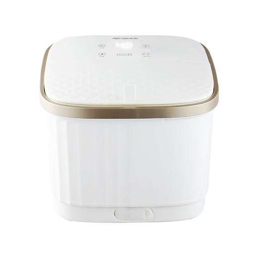 故乡好物 | Amos亚摩斯泡脚桶足浴盆全自动恒温加热按摩智能杀菌洗脚桶滚轮按摩气泵 白金 商品图0