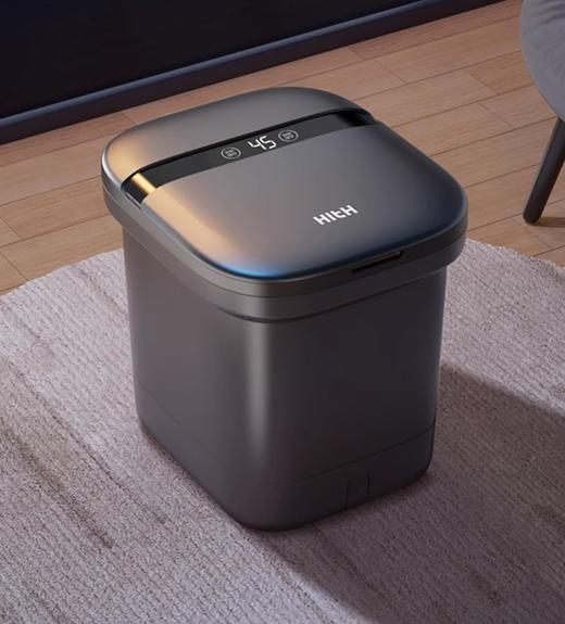 故乡好物 | HITH泡脚桶全自动按摩杀菌足浴盆泡脚盆智能按摩恒温加热（灰） 商品图0