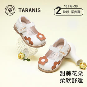 泰兰尼斯童鞋春季新款女童小皮鞋公主鞋防滑软底女宝宝儿童单鞋 T03T5A5768