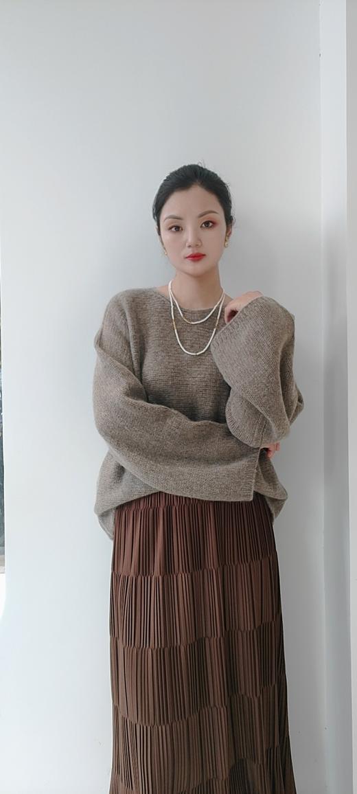 483931山羊绒慵懒风毛衫 商品图3