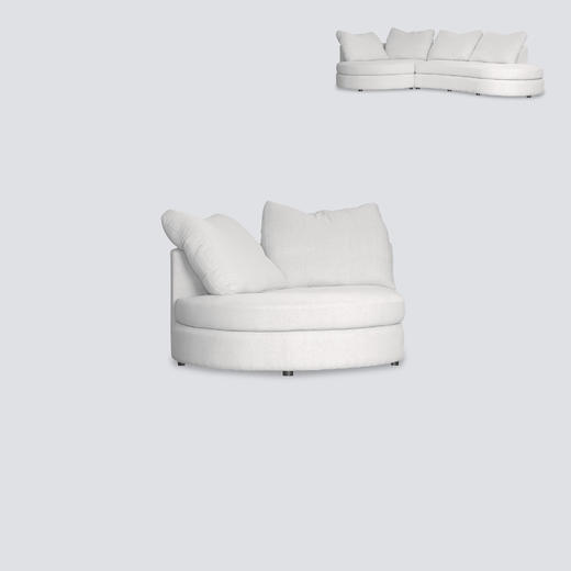 NS家居nsfurniture软包布艺组合沙发NSSF-5465-C1 商品图2