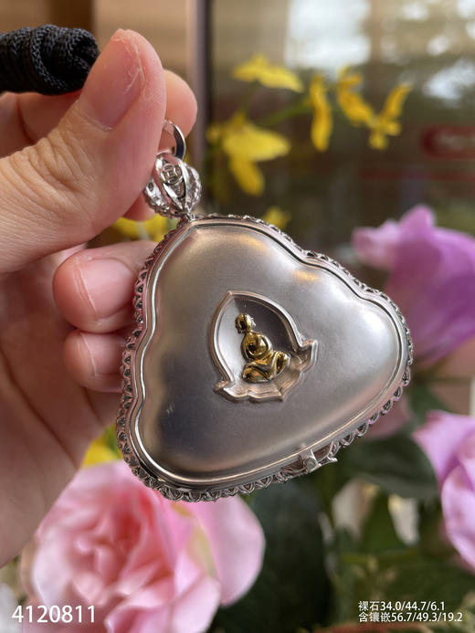 玻璃种佛公吊坠【4120811】具体价格微信咨询 商品图8