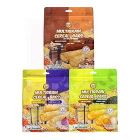 马卡兰蛋黄味&海苔味/奶油柠檬味&酸奶洋葱味/巧克力味&坚果味杂粮谷物棒160g 一口吃进12种谷物杂粮 059259/059261/059260