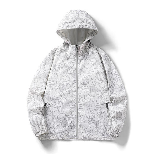 立减30【情侣连帽冲锋衣外套】枫叶风衣户外运动冲锋衣 夹克外套男女同款#异业福利 商品图6