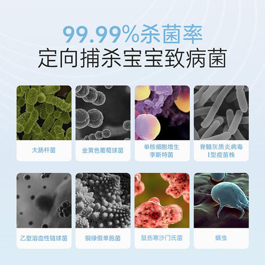 Morphyrichards摩飞 婴儿消毒柜奶瓶消毒器杀菌烘干一体紫外线无汞灯珠消毒机MR5200 21L 商品图3