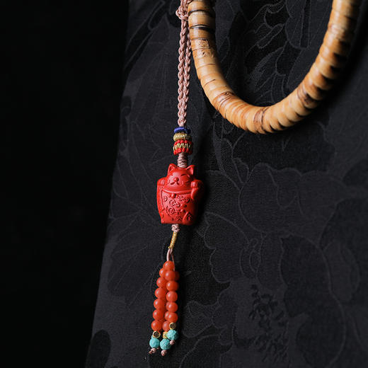 国潮朱砂纳福手串挂件 商品图2