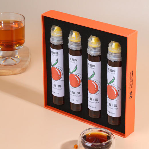 【一乐专属】天下康普青藏高原野生小果沙棘露130g*4/盒 换季必需 商品图3