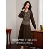 【专属特价】熙世界小香风套装女2025新款一整套秋冬穿搭波点马甲连衣裙两件套 商品缩略图0