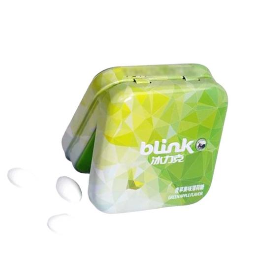 BLINK冰力克 无糖青苹果味果粉薄荷糖 15g/盒 商品图2