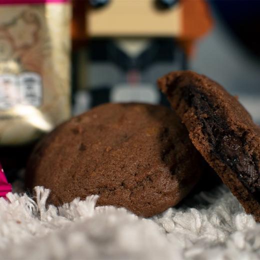 TATAWA 原味巧克力味夹心松脆曲奇饼干 120g/袋 商品图2