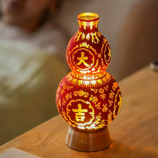 福禄大吉艺术小夜灯 商品图3