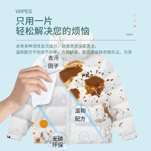 9.9元抢-简禾羽绒服清洁湿巾12片*15包 商品图4