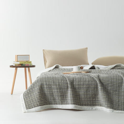 无印良品泰迪绒盖垫多用被MJ-Q2024-0397 商品图4