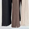 【仰姐超爱 人字纹酸醋羊毛阔腿裤 不加绒/加绒可选】 阔腿直筒显瘦有垂感 脚口小开叉设计百搭时尚 商品缩略图8
