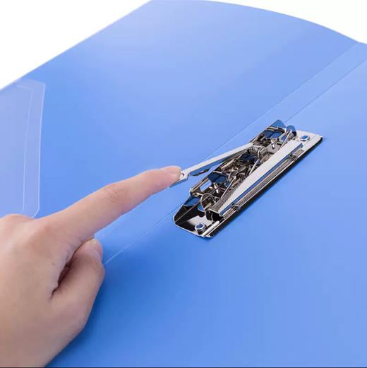 得力/晨光蓝色强力文件夹（品牌随机） 商品图1