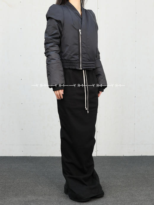Rick Owens Drkshdw｜棉质锦纶罗缎和再生锦纶夹克 商品图1