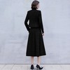 IWY/黑色高级感西装套裙气质名媛小香风时尚通勤两件套主持人职业套装C2045+S2098 商品缩略图4