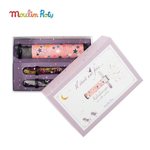 Moulin Roty 金属 万花筒 适合3岁+ 流光溢彩 金属玩具系列 法国品牌-720374 商品图5