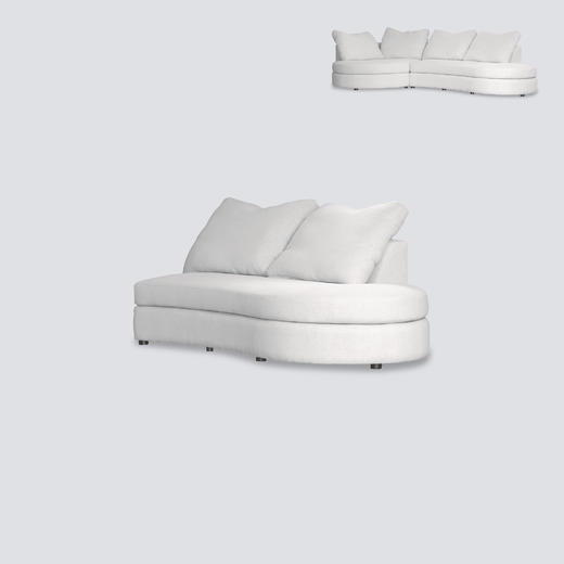 NS家居nsfurniture软包布艺组合沙发NSSF-5465-C1 商品图1