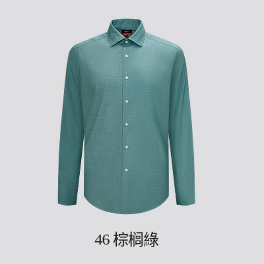 G2000男装【防皱弹性】易打理光滑正装长袖衬衫41123552 商品图7