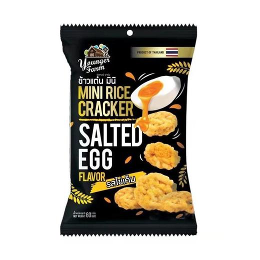 Younger Farm泰青农场 咸蛋味米饼 60g/袋 商品图1