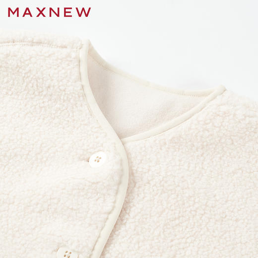 【茄克】童装仿羊羔绒无领外套1N4363102 商品图2