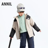 男童三防拼色棉衣中长款冬季新款安奈儿童装实体店同款AB445783 商品缩略图2