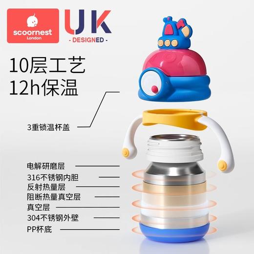 科巢婴幼儿保温杯儿童学饮小月龄宝宝鸭嘴杯外出吸管杯奶瓶防喷呛 商品图1