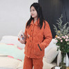 【169元1套】秋冬女士夹棉开衫家居服-2243237 商品缩略图2