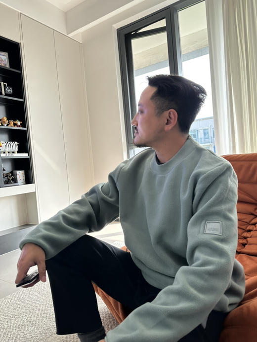 北欧设计师Rains厚款圆领抓绒衣fleece crew neck 商品图10