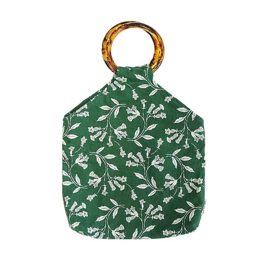 HUJI祤集Amber手提包插画花朵 商品图2