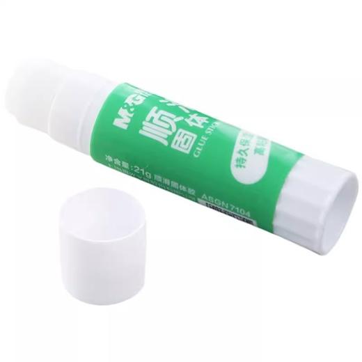 晨光ASGN7104 高粘顺滑固体胶棒 21g 大支白色壳7104办公棒棒胶 商品图3