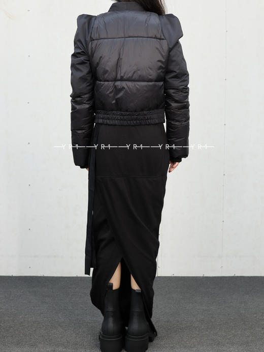 Rick Owens Drkshdw｜棉质锦纶罗缎和再生锦纶夹克 商品图2