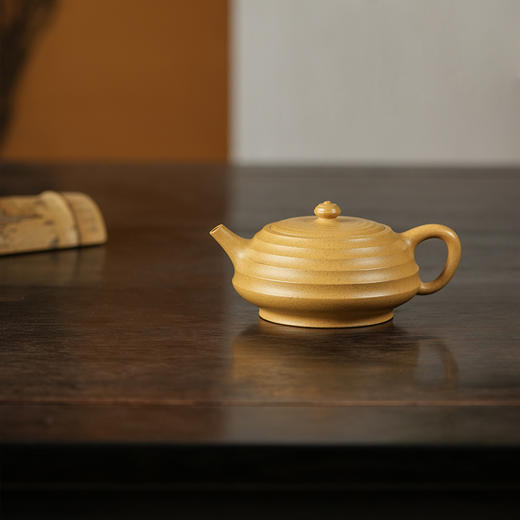 龙德堂陶艺 汤宣武《璟瓢》原矿金砂段 220 cc 库存请咨询客服 商品图0