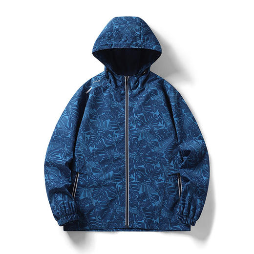 立减30【情侣连帽冲锋衣外套】枫叶风衣户外运动冲锋衣 夹克外套男女同款#异业福利 商品图9