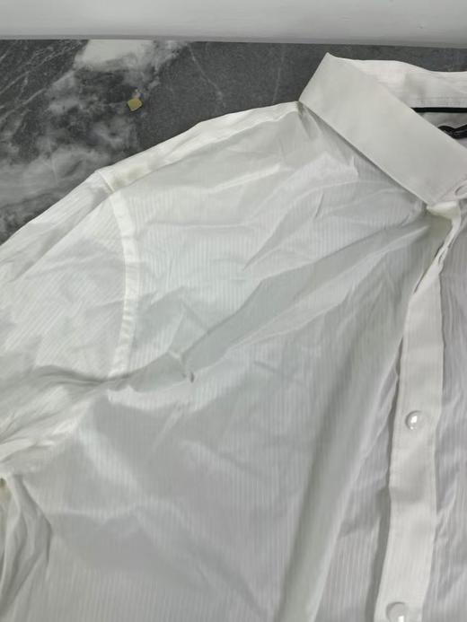 瑕疵 ARMANI EXCHANGE/AX 男士纯色休闲百搭长袖衬衫 商品图2