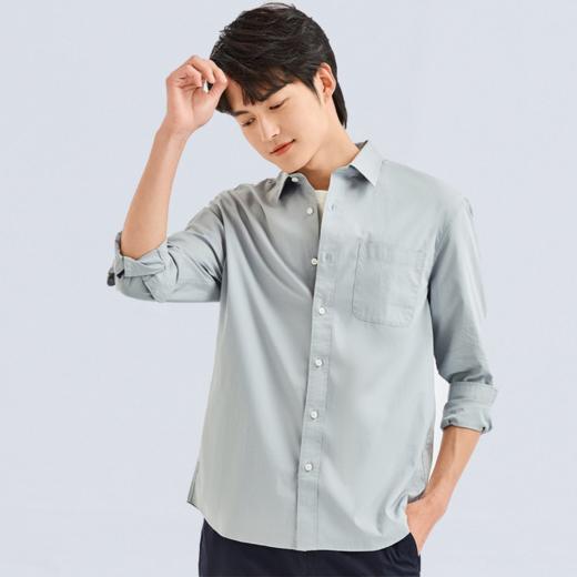 佐丹奴男装01042002纯棉口袋长袖衬衫01042002 商品图2