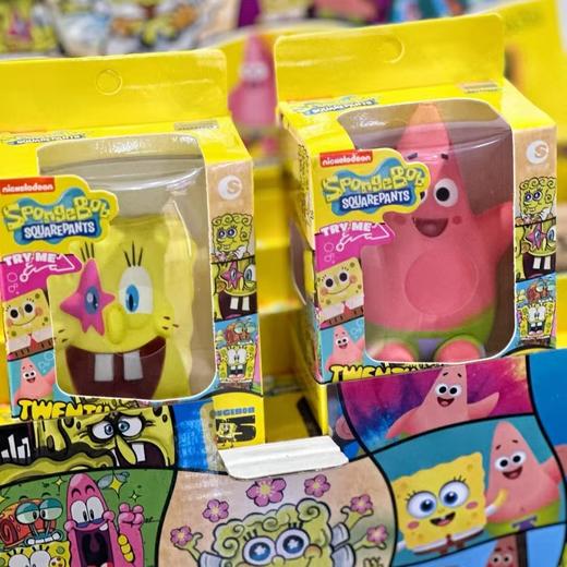 慢回弹解压玩具海绵宝宝派大星挤挤捏捏乐记忆棉潮玩周边新品潮昇 商品图1