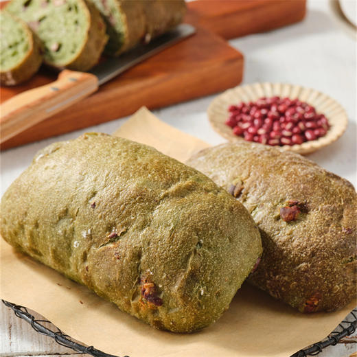 红枣蜜豆抹茶恰巴塔 Ciabatta with  Red Dates & Honey Beans 商品图3