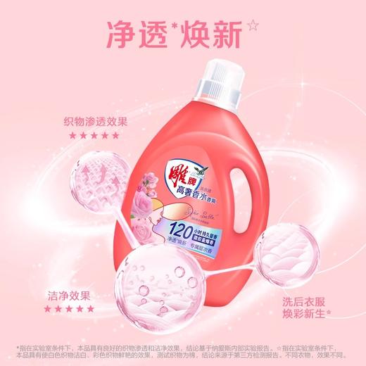 雕牌高奢香水香氛洗衣液格拉斯五月玫瑰120小时持久留香 商品图3